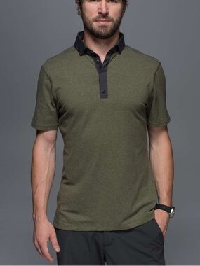 Lululemon Athletica Post Practice Polo